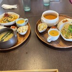 Kitchen おとわ - ワンプレートランチ　ツーショット