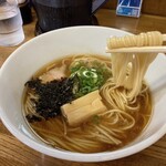 きくや - 極上本枯2年物鰹節使用した…和醤油SOBA+稲庭中華そば変更