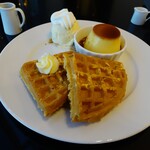 サロン・ド・テ・モロゾフ - アーモンドワッフルプレート