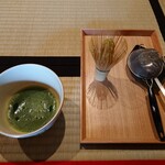 あいや - 抹茶ミュージアム75分プランで頂く自分で作った抹茶