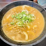 讃岐うどん つる凜 - 大盛で普通量かな。お肉は柔らかで旨くそれなりの量。