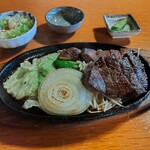 220027592 - 今日の和牛ステーキ定食1300円