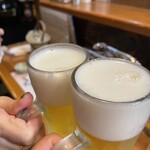 ふるまち - 乾杯ビール