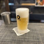 山ちゃんらーめん - 生ビール　¥600