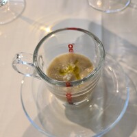 横浜 反町 ダホーリー - 秋茄子の温かいスープ