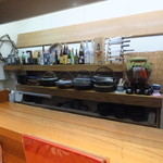 笠やま - 本館カウンター