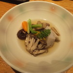 笠やま - 季節野菜の炊合せ