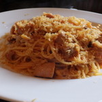 ラ クチーナ ヴェンティトレ - 2013/10シチリア風鮪のスパゲティ　松の実　フェンネル　レーズン