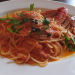 ラ クチーナ ヴェンティトレ - 2013/10　ワタリガニのスパゲティ