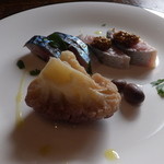 ラ クチーナ ヴェンティトレ - 2013/10　鯖の前菜