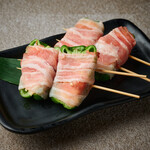 チーズピーマン肉巻き　　　　1本