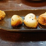 やきとり仲屋 - にんにく串