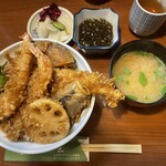 天三 - 季節の天丼