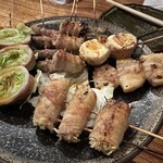 串焼き あだん - 2回目、焼いた後