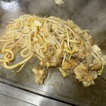 花門S - ホルモン焼きうどん