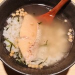 牛わか - 鮭茶漬け