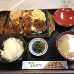 とんかつ 食べ処 なか川 - チーズとんかつ定食