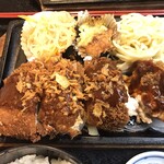 とんかつ 食べ処 なか川 - チーズとんかつ定食