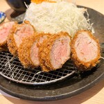 Tonkatsu Kagurazaka Sakura - 棒ヒレかつ定食（160g）…税込2068円