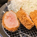 Tonkatsu Kagurazaka Sakura - 棒ヒレかつ定食（160g）…税込2068円