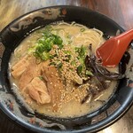 豚骨ラーメン 銀水 - 