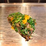 くずし鉄板 あばぐら - 特製豚玉