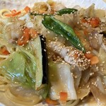 まとい亭 - 豚肉と野菜、とろりとした味噌ソース