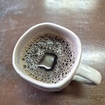 食堂ひまわり - サービスのコーヒー