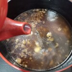 ささや - そば湯