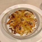 キャトル - いつもの海老のガーリック焼き