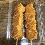 もてなしや 赤部 - いもフライ　ソース少なめ