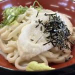 Honke Jinriki Udon - メニュー:冷やし山かけうどん ¥610(税込)