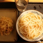 瀬戸うどん - 瀬戸うどんの朝食(かき揚げうどん)