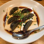 香港麺 新記 - ピータン豆腐