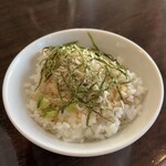 真っ赤ならーめん とまこ - じゃこご飯/300円♪