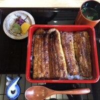 うなぎと炭焼 久松 - 上鰻重（一本分）