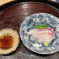日本料理 研野 - 鯛のお造り
