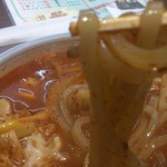 大野屋 - 超超辛クッパ麺（うどんの麺アップ）