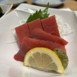 梅丘寿司の美登利 名古屋店 - マグロ刺身盛り合わせ