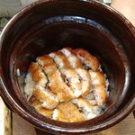 もちづき - うなぎ、松茸炊き込みご飯