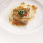 WITH THE STYLE cotton. - マグロのステーキじゃがいもソース