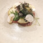 WITH THE STYLE cotton. - 前菜、一番下のハムは美味しい