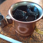 田園 - アイスコーヒー（ピザトーストセット）