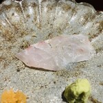 馳走 啐啄一十  - 【写真⑦】白甘鯛(静岡県駿河湾、サスエ前田魚店、5日寝かせ)