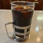 ロージナ茶房 - ランチセットのドリンク（アイスコーヒー）