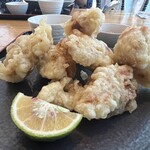 まやかしや - まやかしやオリジナルとり天定食 1,150円