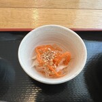 まやかしや - まやかしやオリジナルとり天定食 1,150円 (なます)