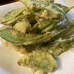 びすとろ海畑 - うりずん豆の天ぷら