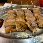 Kaiunton - 佐助豚の串焼き、美味しかった