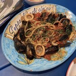 ナポリスタカ 神谷町店 - リングイネ 魚介のペスカトーレ¥3,950